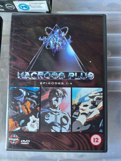 Macross Plus, The Movie + EP 1-4 DVD Pal