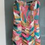ZARA bodycon summer multi dress Sz XS (8UK) Image 2
