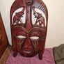 Large African Mask wall hanging Image 4