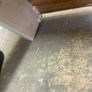 Semi circular wooden breakfast bar table Image 8