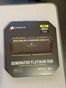 Corsair Dominator Platinum RGB 32GB DDR5 6200MHz CL36 (2x16GB) XMP 3.0 - Boxed