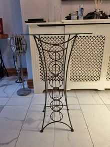 Wine table with glass Top