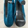 Bottle Green Platform High Heel shoe boots 7 Image 6