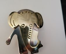Silver brooch