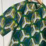 Vintage African Print Shirt Image 3