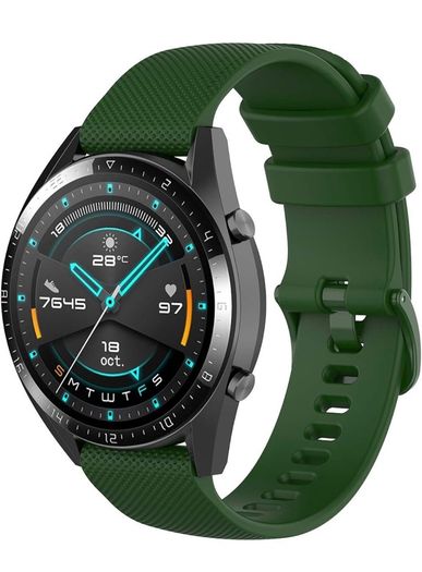 22mm Strap Compatible for Fossil Gen 5, Compatible for Samsung Galaxy Watch 3 45mm, Sports Silicone Replacement Wristband Compatible for Garmin Vivoactive 4