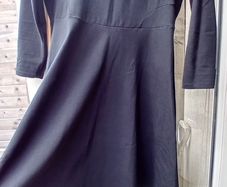 Topshop Black Jersey Dress