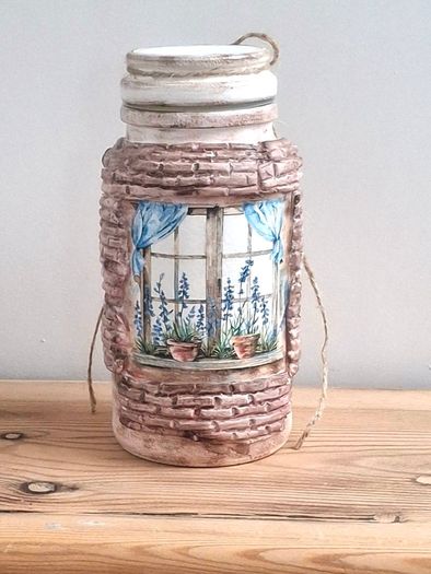Vintage Glass Jar