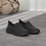 Sketchers All Black Slip On UK 9 Trainers Image 2