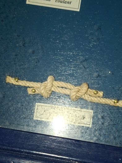 Beautiful Old Ship decorative Nautical Knot Board featuring a model of the Portuguese Tall Ship Sagres