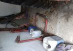 Quicke bracket for early tubular frame loader