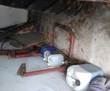 Quicke bracket for early tubular frame loader