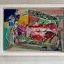 48cm Original Abstract Painting FRAMED  Original Irish Art Image 5
