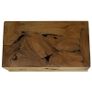 Coffee Table 90x50x35 cm Genuine Teak Brown Image 3
