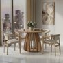 The Aurora Modern Round Dining Table 100cm Image 4