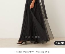 Black maxi formal dress