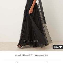 Black maxi formal dress