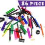 86 Piece Craft and Art Set - Kids Colouring Kit with Crayons and Watercolour Paint (FREE POSTAGE) Image 4