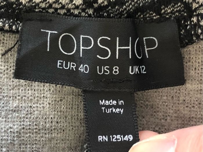 Topshop mini skirt - sz 12