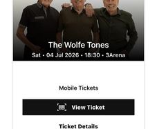 The Wolfe Tones tonight @ 3 Arena