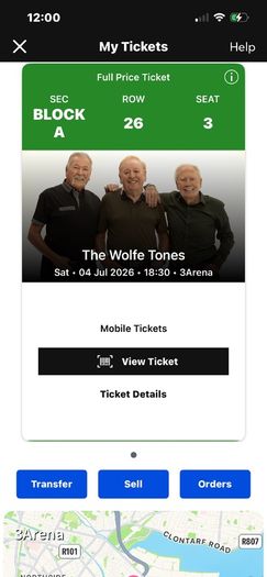 The Wolfe Tones tonight @ 3 Arena