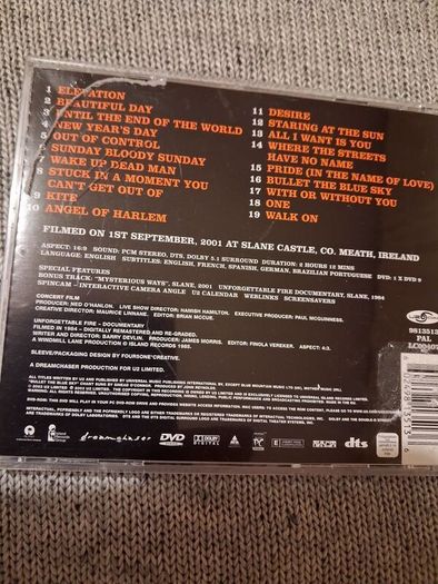 U2 Live DvD.