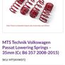 MTS Front Springs 35mm B6 Passat Image 4