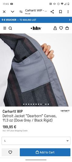 Carhartt WIP Detroit Jacket
