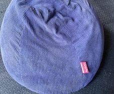 Lounge Pug Bean Bag Navy Blue Purple