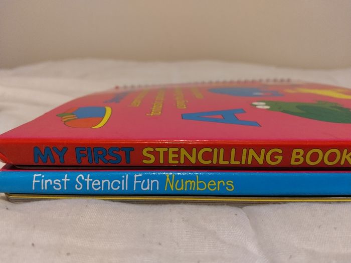 My First Stencil Books x 2