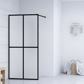 Walk-in Shower Screen Tempered Glass 118x190 cm