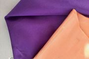 vintage fabric  in purple or orange