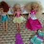3 dolls with clothes Image 2