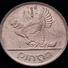 [#2658] - Ireland 1950 | Irish 1d | One Penny | KM.11 | UNC