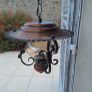Vintage 1970s rustic pendant light Image 6