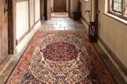 This is a nice medium sized hand knotted carpet.