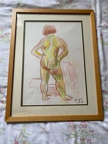 painting Patrick McElroy (1923-2007)