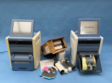 Photo Printer Bundle - Sony SnapLab UP-CR20L + Spare/Repair Unit + Media for 1000 8x6 or 2000 6x4 Prints