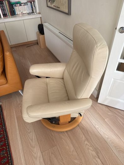 Ekornes Stressless Armchair and Footstool