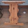 Solid handcrafted Lamp table Image 5