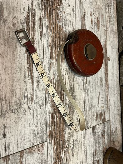 vintage Leather Tape Measure
