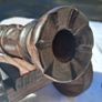 2 X 10" Wooden Desk Cannons Image 7