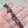 bracelet beads elasticated garden amethyst Image 3