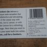 Ireland CallCard "Gordon's Dry Gin", used, 10/1994, 20 Units - free standard postage Image 2