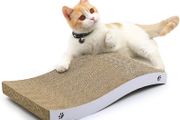 Cat Scratcher Cat Scratching Board Cardboard Cat Scratchers with Premium Scratch Textures Design Curved Shape Reversible Use Durable Scratching Pad MULTIPLE STYLES AVAILABLE, SEE PHOTOS (FREE POSTAGE)