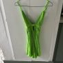 Lime green playsuit Image 2