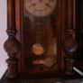 Victorian 'Junghans' German Wall Pendulum Clock 37" x 13,5" (clocks work well, chimes on hour and half hour) Image 7