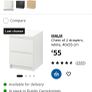 Ikea Malm bedside locker Image 6