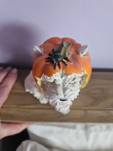 Westie Halloween figurine