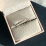 Sterling silver HHN designer ring - band Image 3
